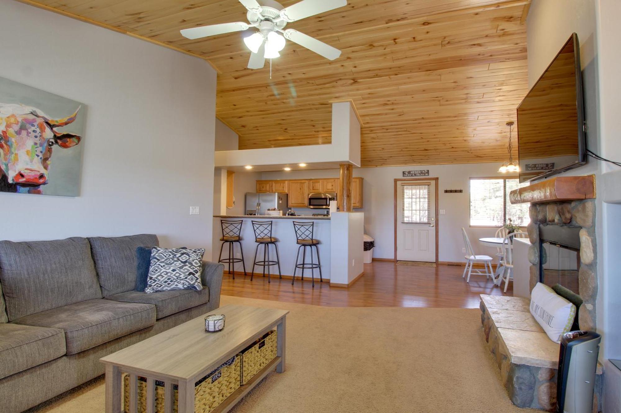 Overgaard Cabin Near Sitgreaves National Forest! Exteriör bild